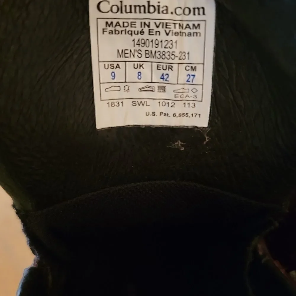 Columbia fabric type